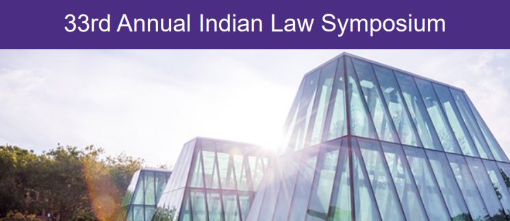 33rd Annual Indian Law Symposium