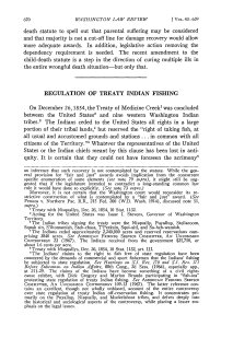 Regulation of Treaty Indian Fishing (1968)
