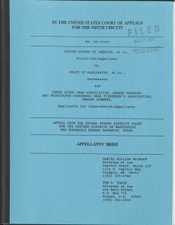 United States v. Washington: Appellant's Brief (1995)