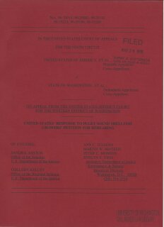 United States v. Washington: United States' Response to Puget Sound Shellfish Growers' Petition for Rehearing (1998)